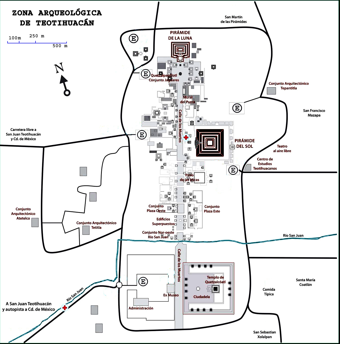 Pirámide del sol Teotihuacán