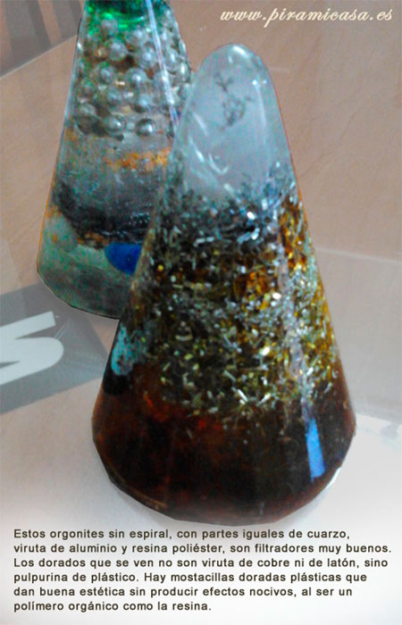 Orgonites filtradores