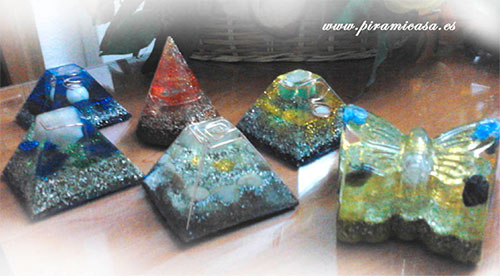 Orgonites variados